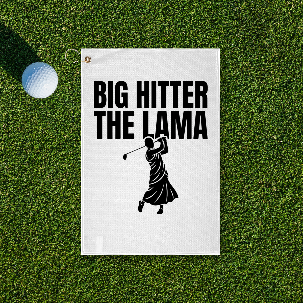 Big Hitter The Lama Golf Towel