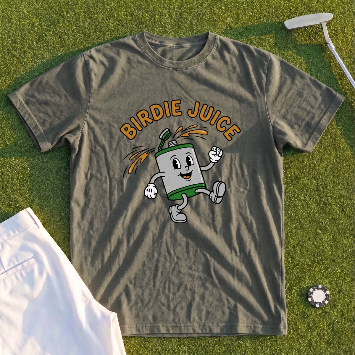 Birdie Juice Flask Premium Tee