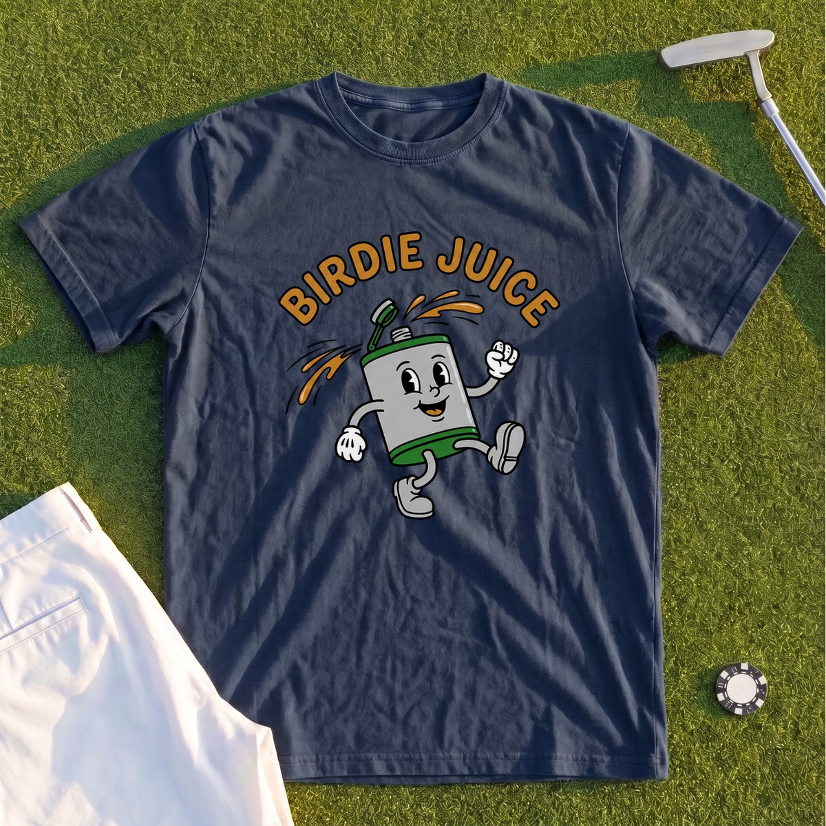 Birdie Juice Flask Premium Tee