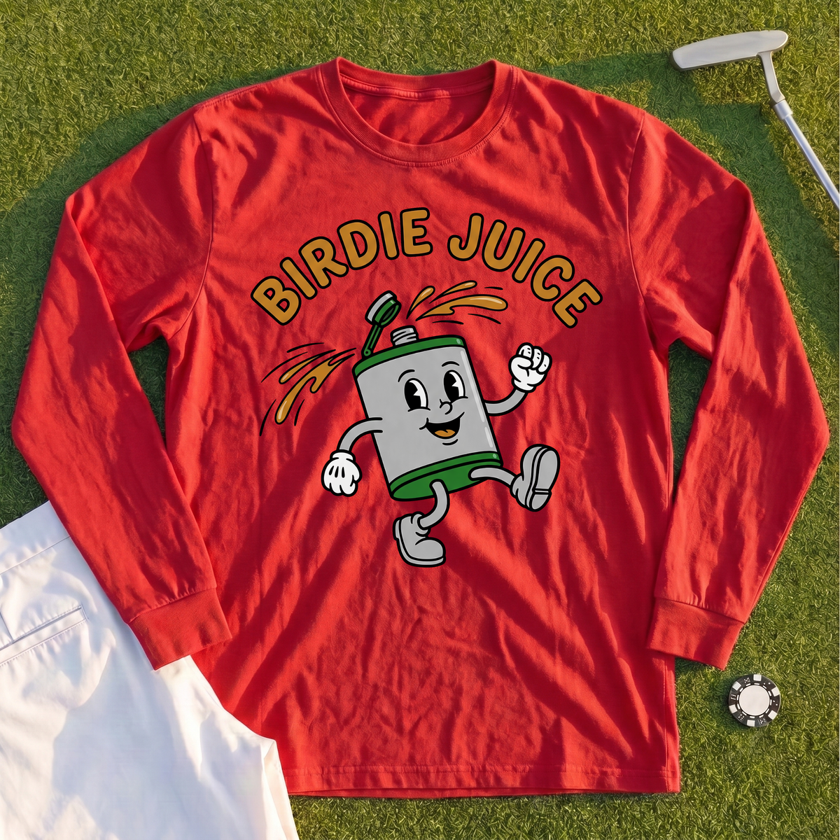 Birdie Juice Flask Long Sleeve Tee