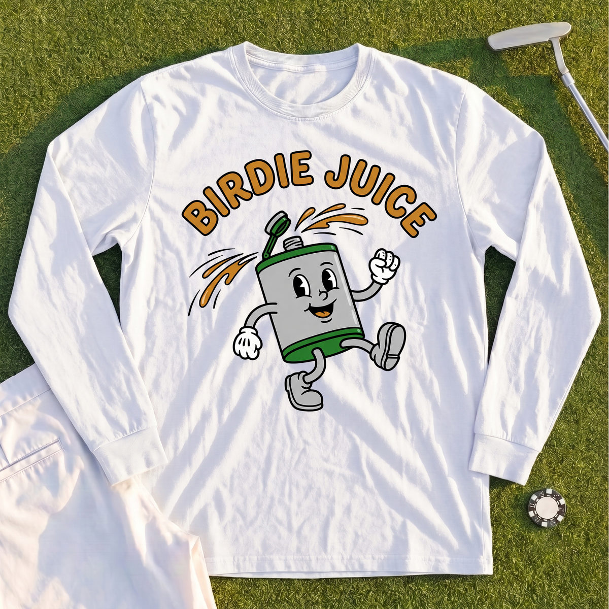 Birdie Juice Flask Long Sleeve Tee