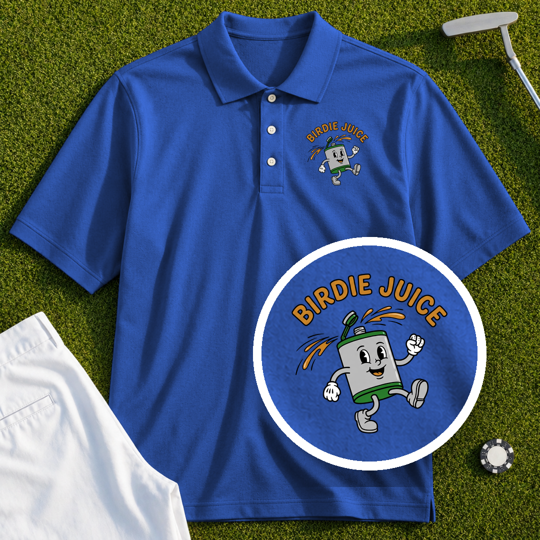 Birdie Juice Flask Performance Polo