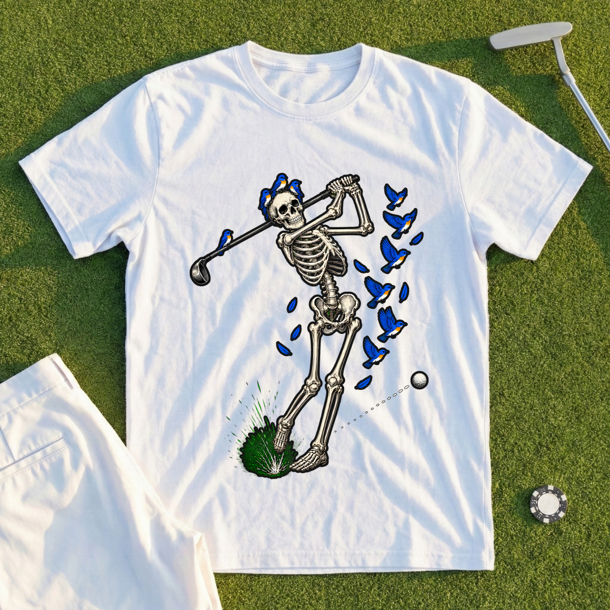 Birdie Skeleton Swing Tee