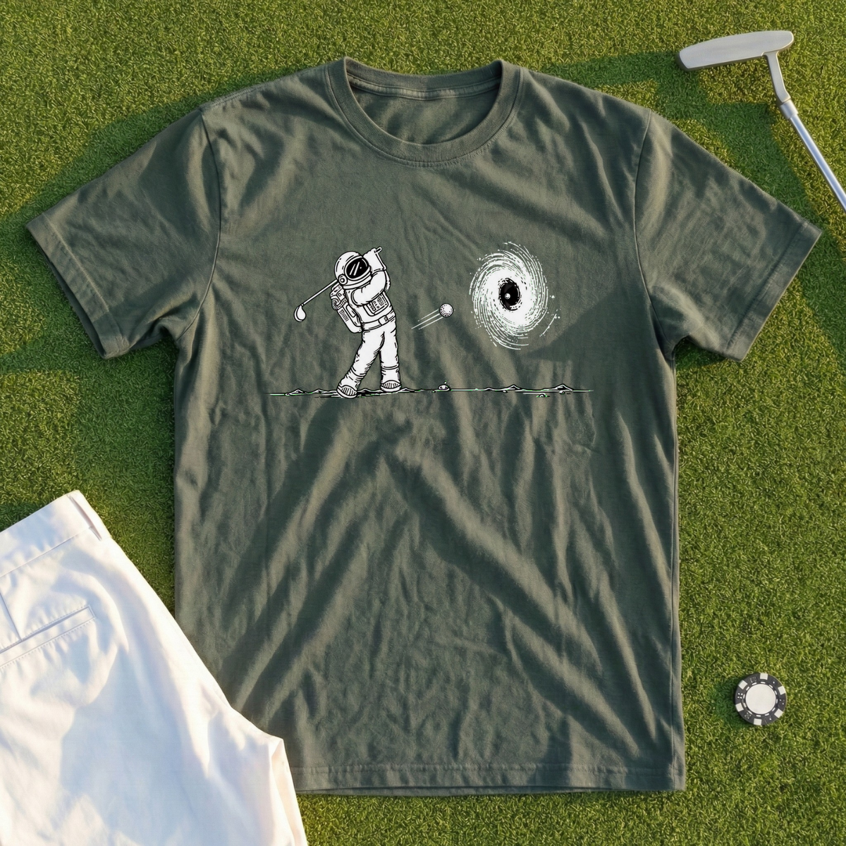 Black Hole Golfer Tee