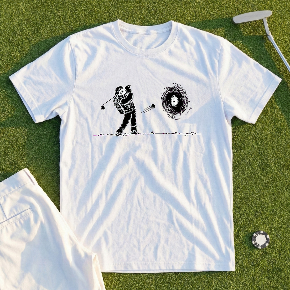 Black Hole Golfer Tee