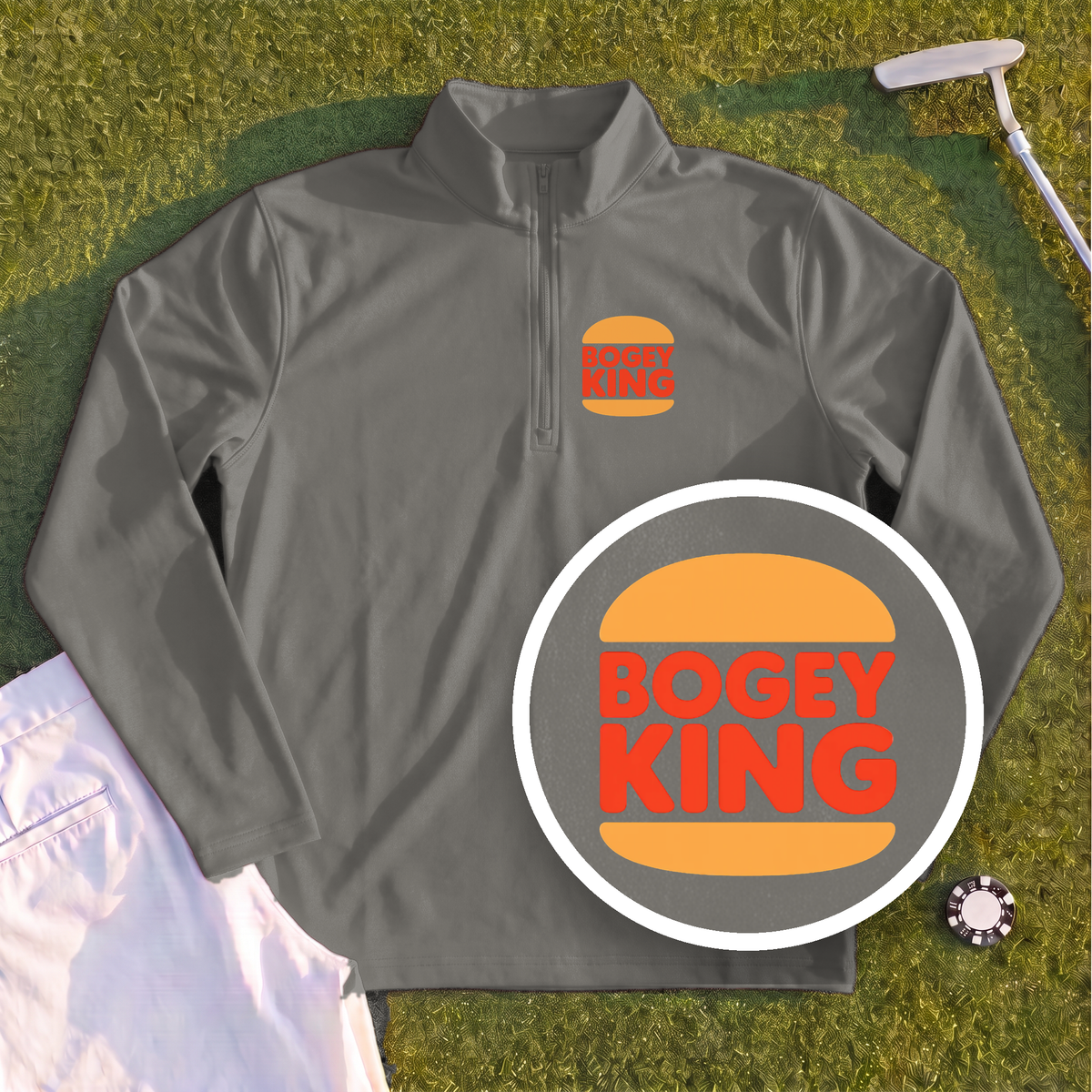 Bogey King Quarter Zip