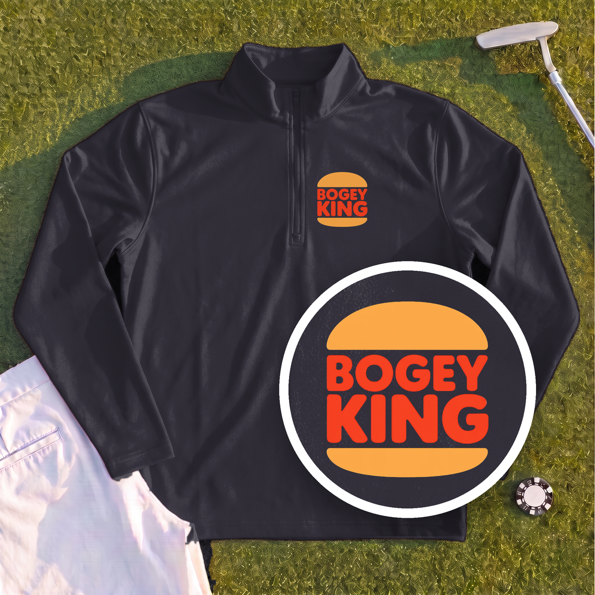 Bogey King Quarter Zip