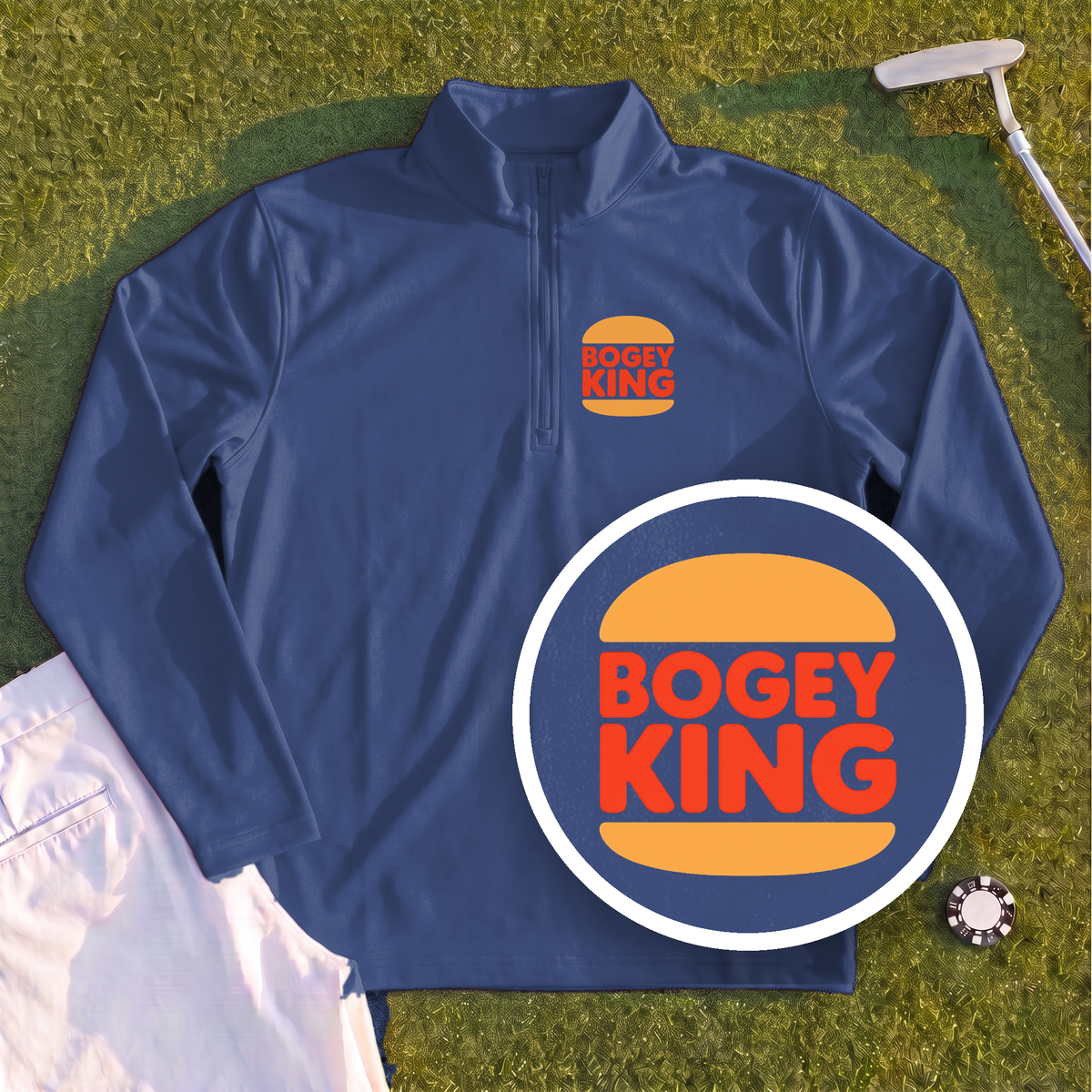 Bogey King Quarter Zip