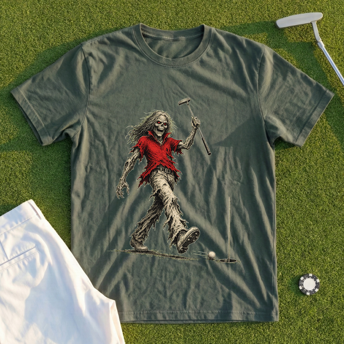 Bogeyman Walk In Putt Tee