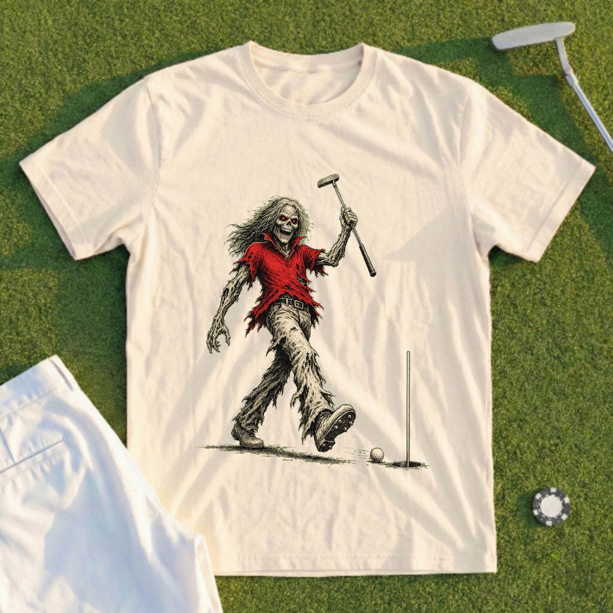 Bogeyman Walk In Putt Tee