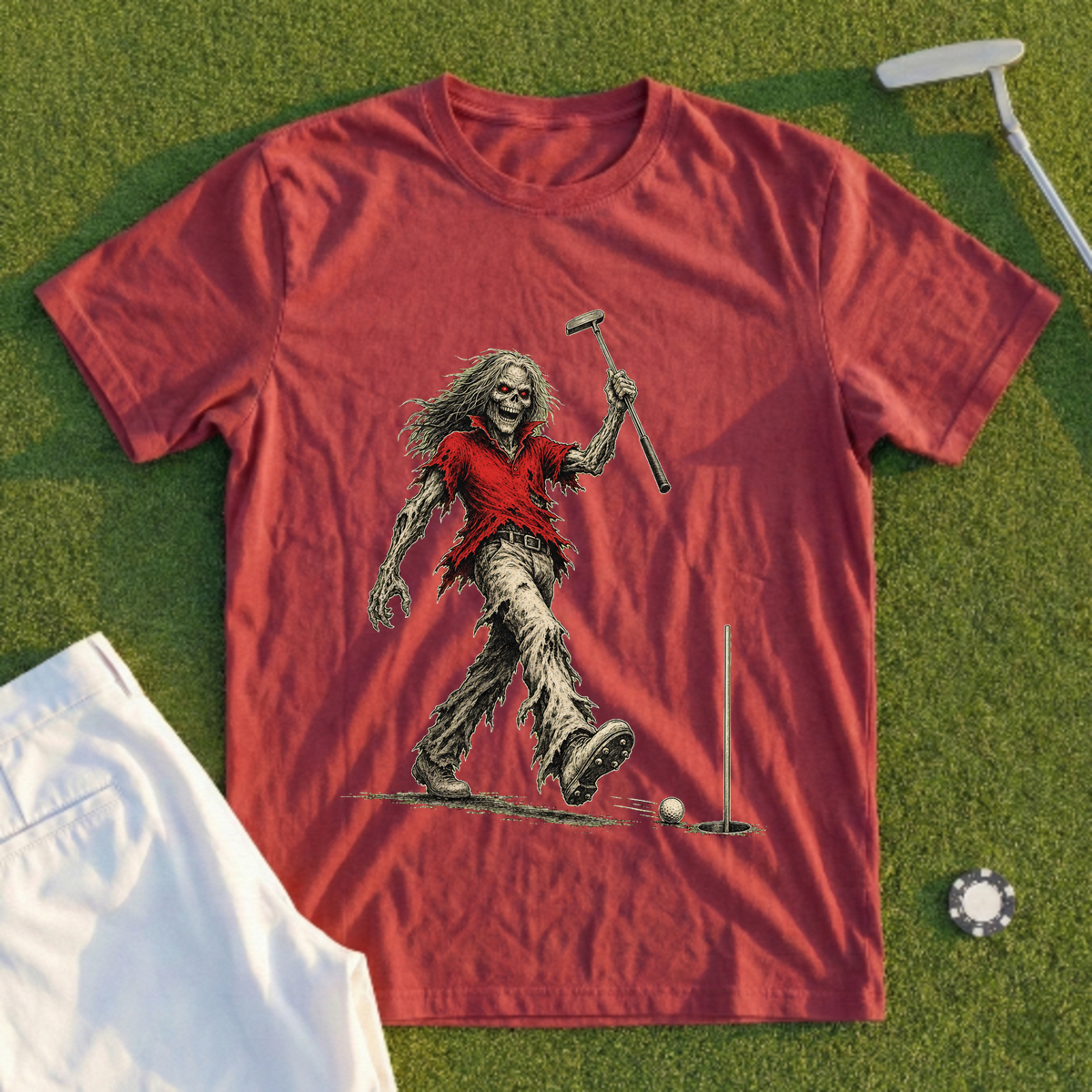 Bogeyman Walk In Putt Tee