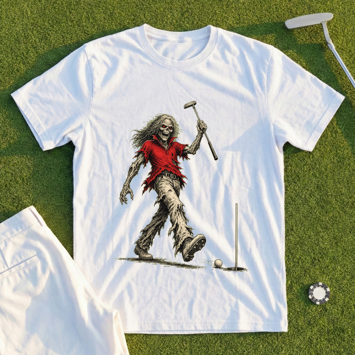 Bogeyman Walk In Putt Tee