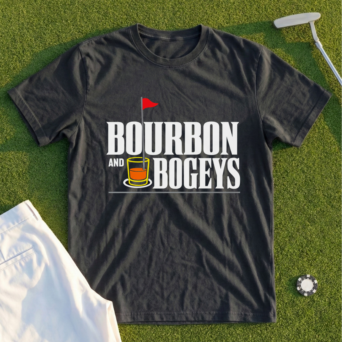 Bourbon And Bogeys Tee
