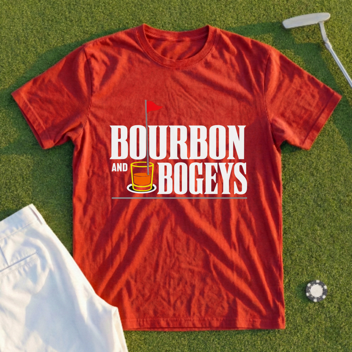Bourbon And Bogeys Tee