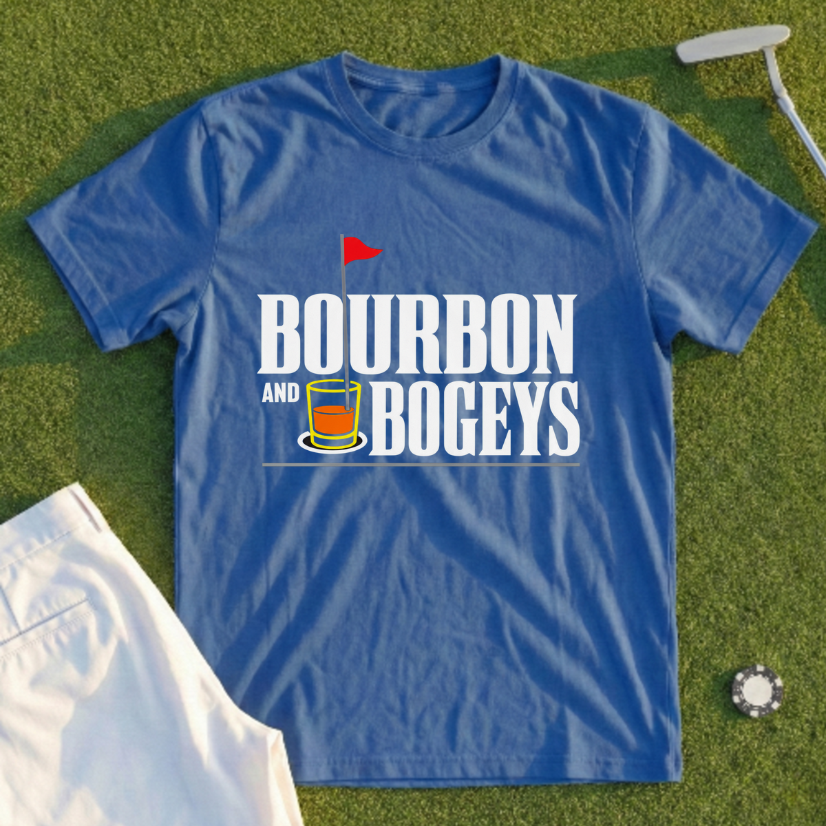 Bourbon And Bogeys Tee