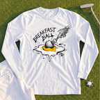 Breakfast Ball Egg Long Sleeve Tee
