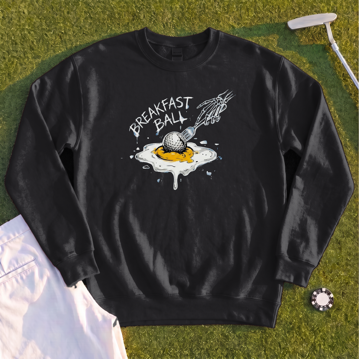 Breakfast Ball Egg Sweatshirt