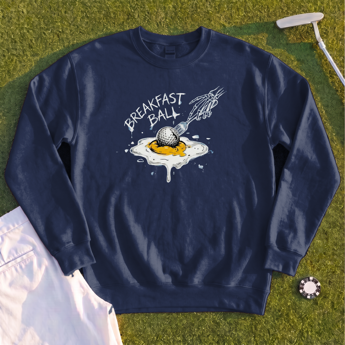 Breakfast Ball Egg Sweatshirt