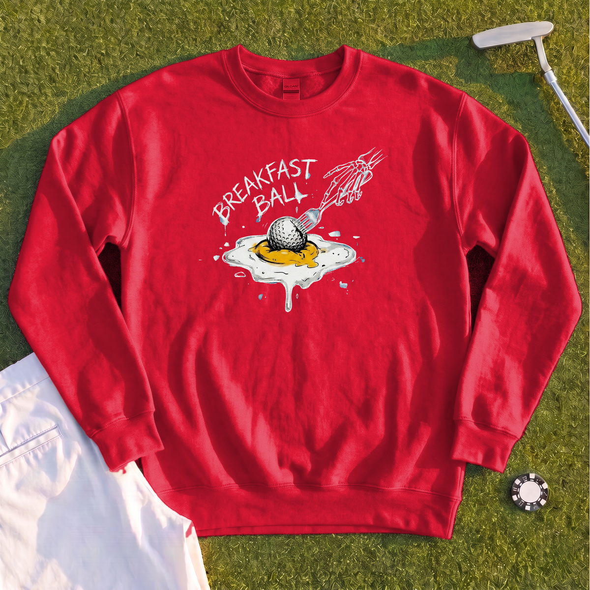 Breakfast Ball Egg Sweatshirt