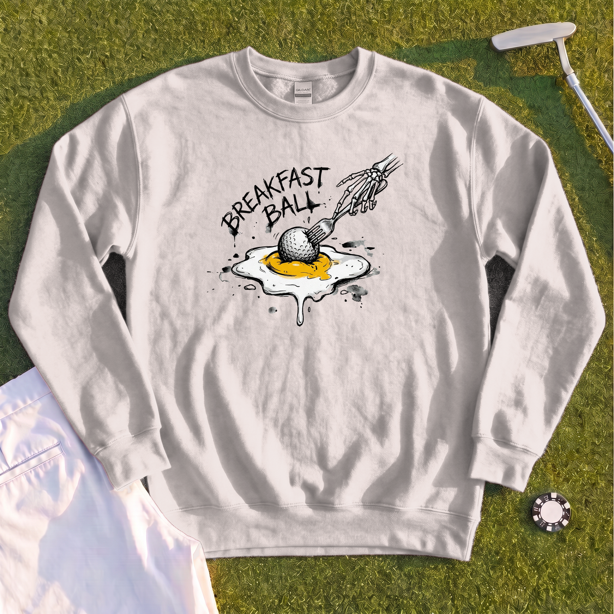 Breakfast Ball Egg Sweatshirt