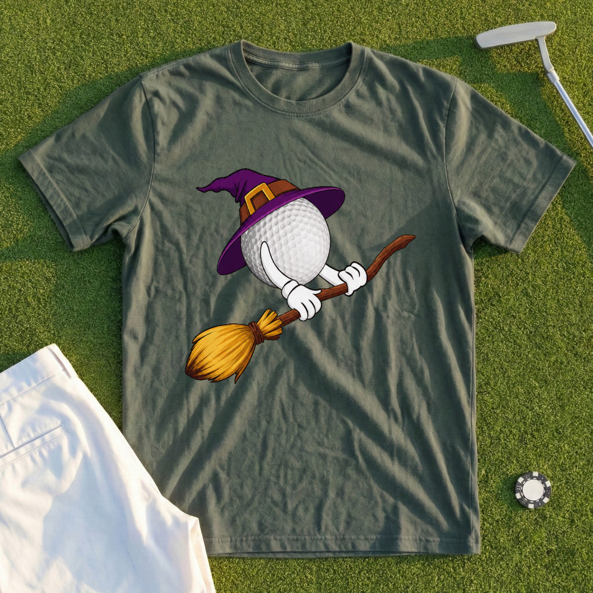 Broomstick Draw Tee