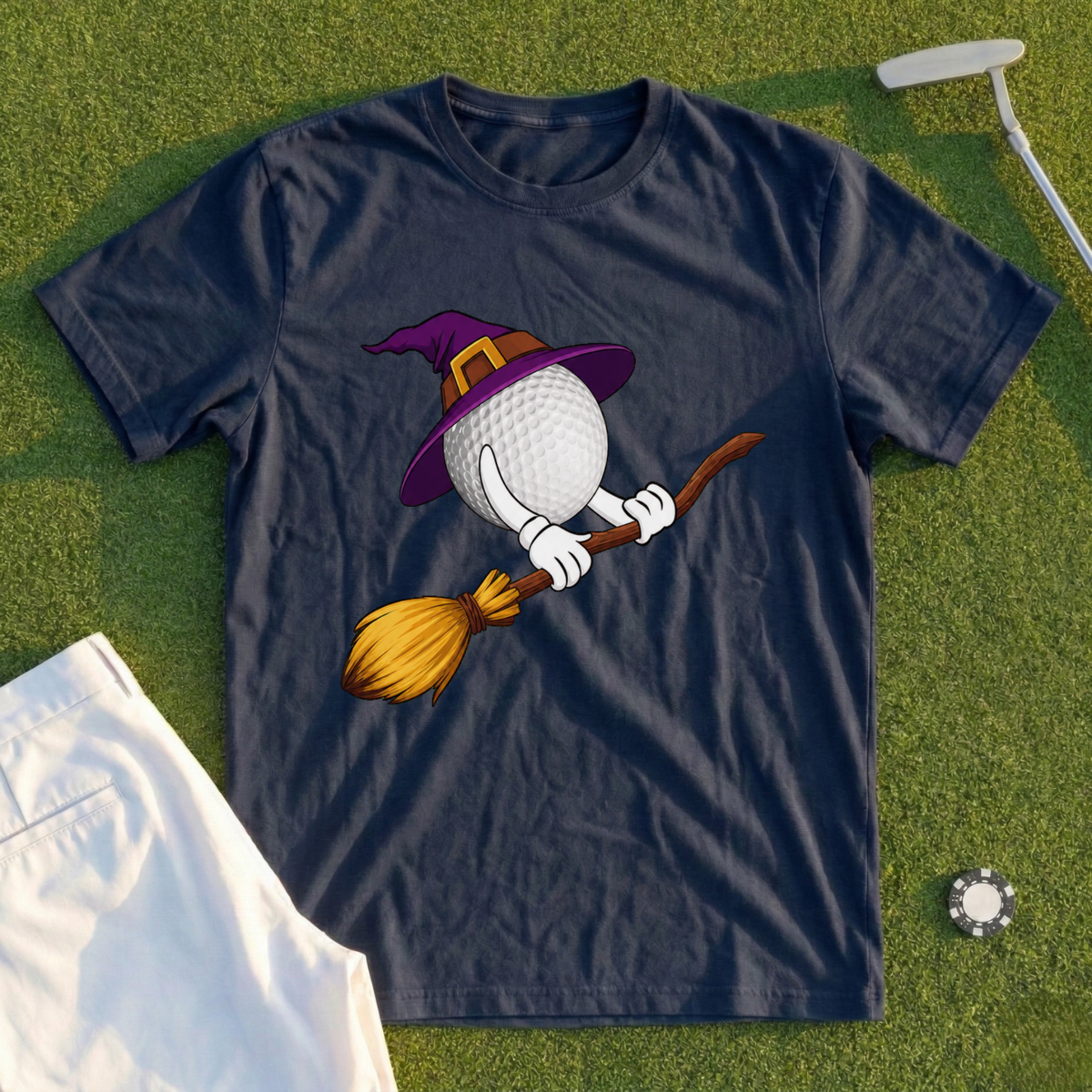 Broomstick Draw Tee