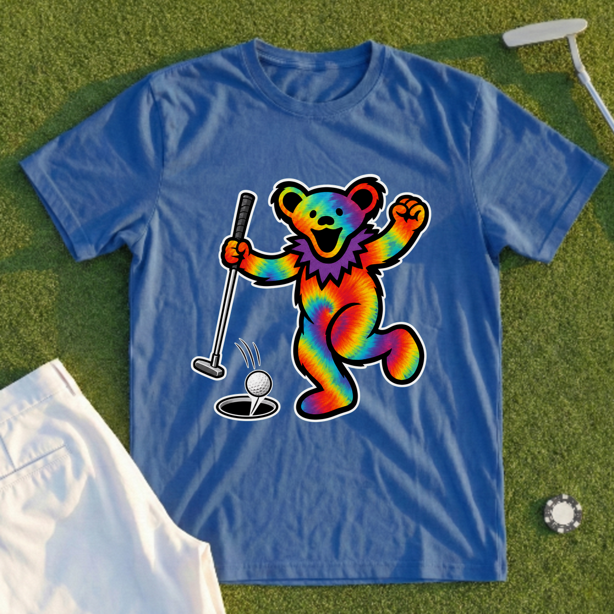 Buried The Putt Bear Tee