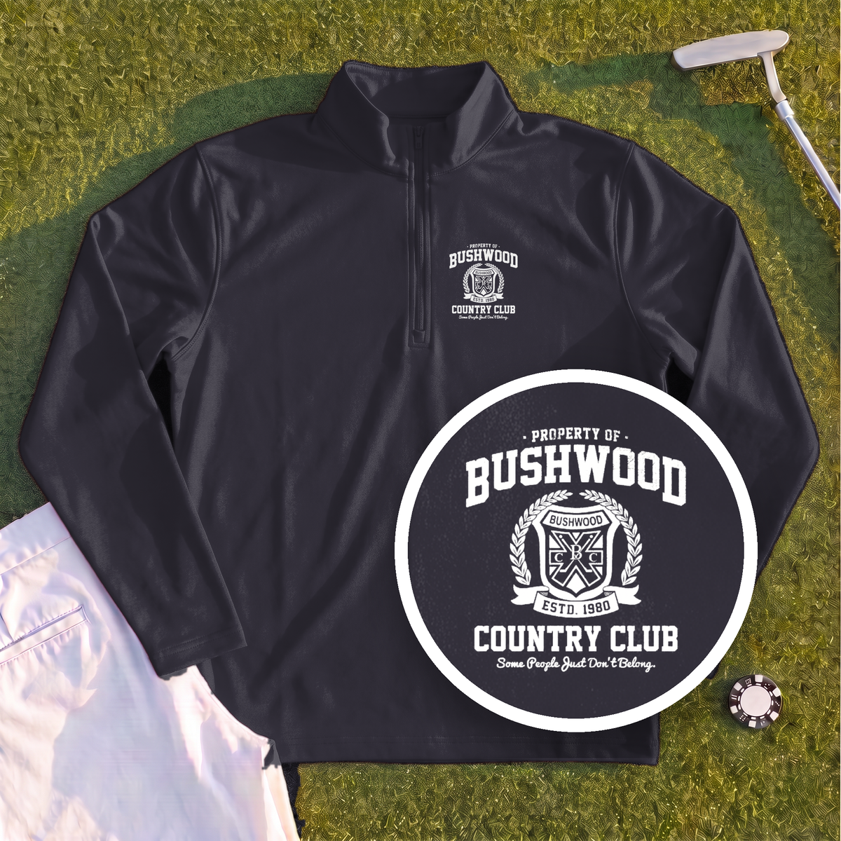 Bushwood 1980 Quarter Zip