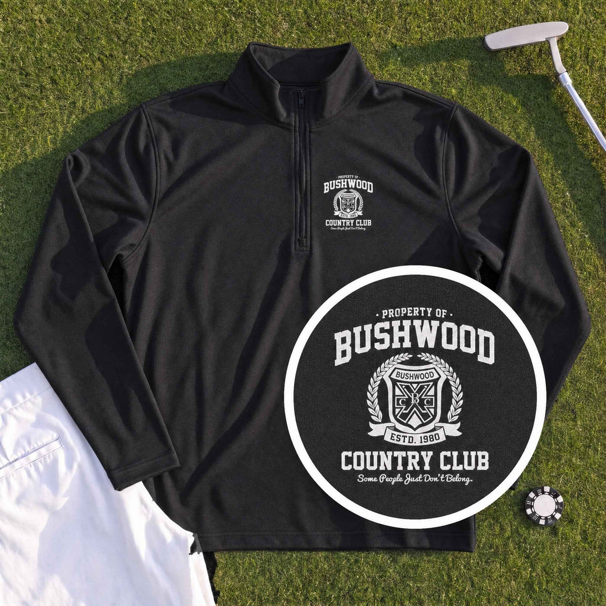 Bushwood 1980 Quarter Zip