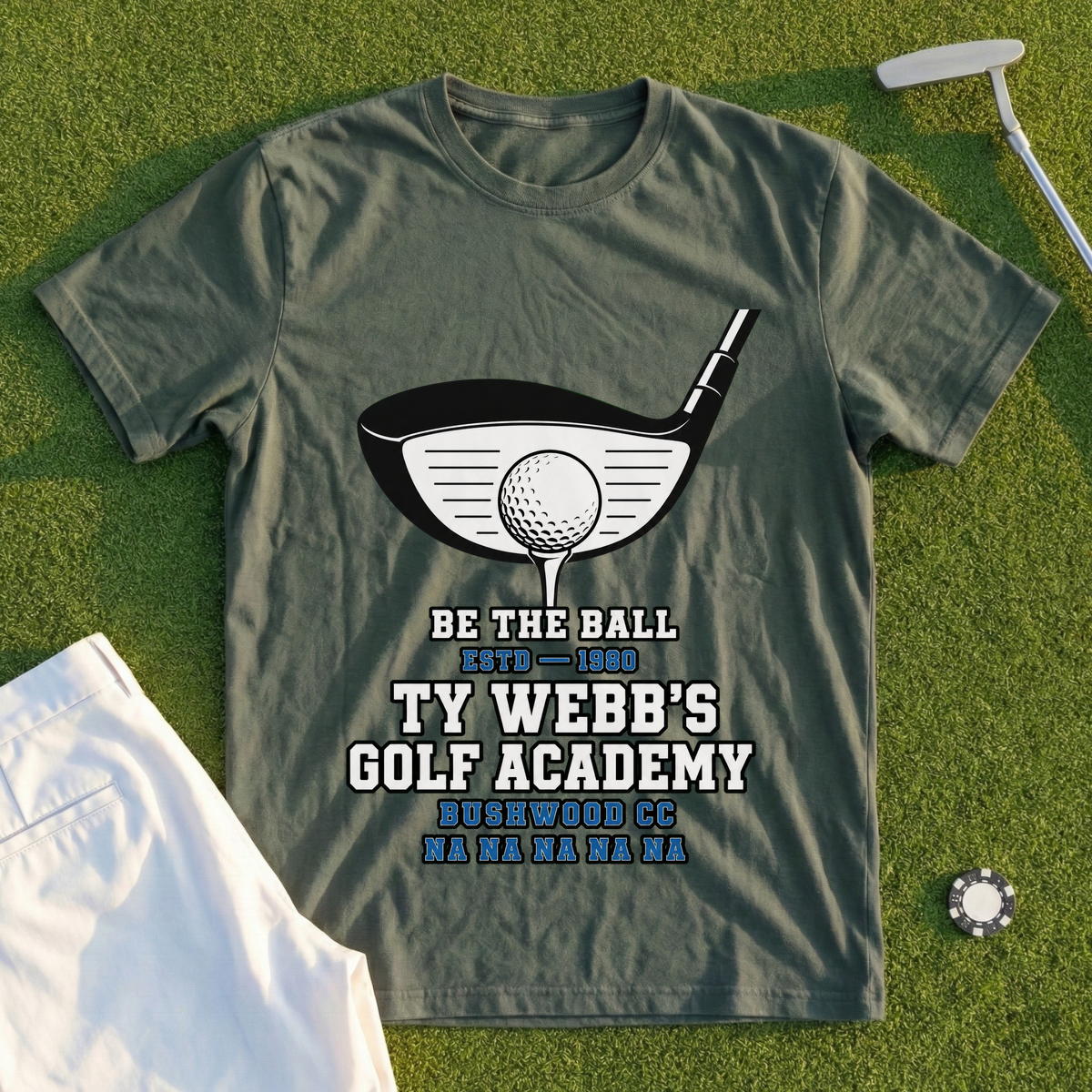 Bushwood Academy, Driver Impact Close-Up Tee