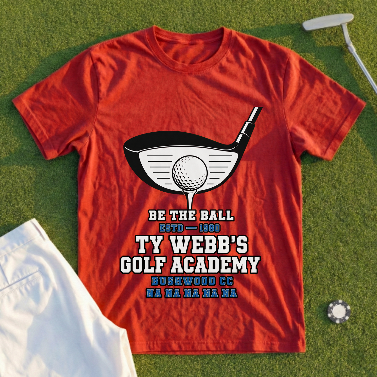 Bushwood Academy, Driver Impact Close-Up Tee