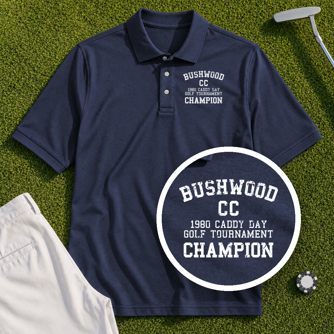 Bushwood Caddy Day Champion Performance Polo