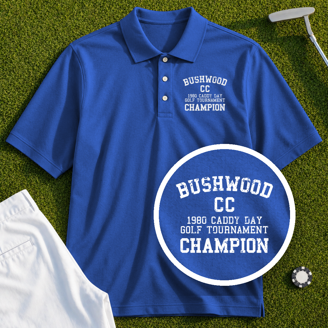 Bushwood Caddy Day Champion Performance Polo