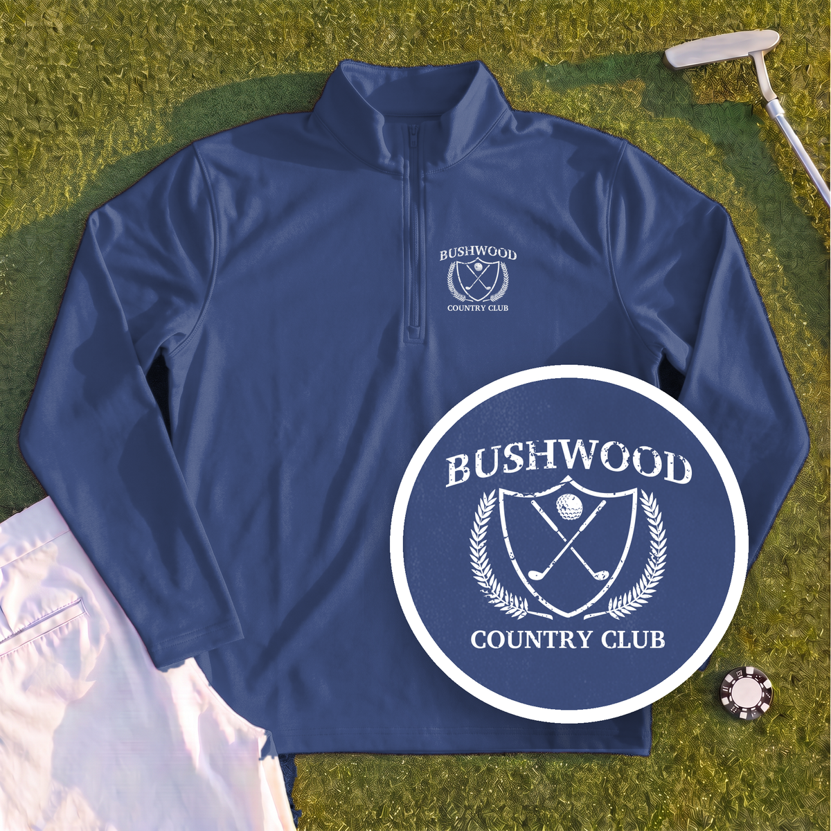 Bushwood Country Club Quarter Zip