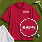 Bushwood Country Club Varsity Performance Polo - Shanked Right