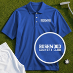 Bushwood Country Club Varsity Performance Polo - Shanked Right