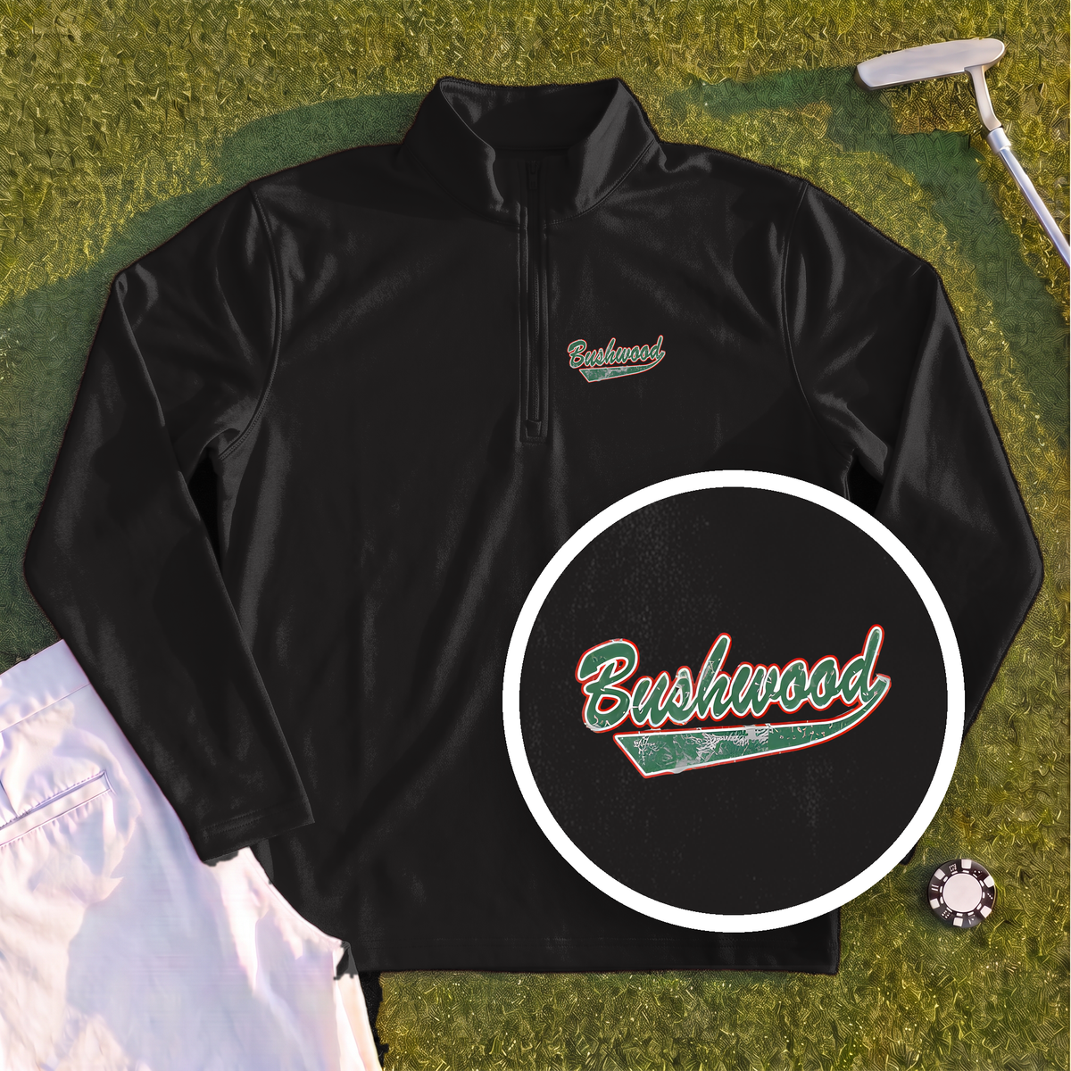 Bushwood Jersey Quarter Zip