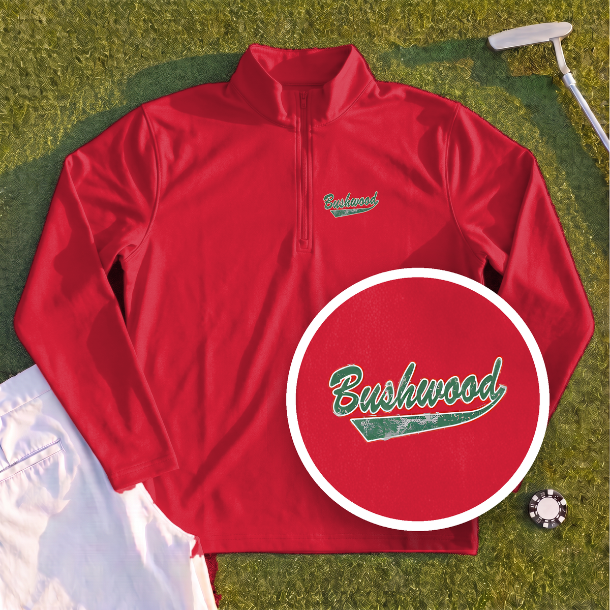Bushwood Jersey Quarter Zip