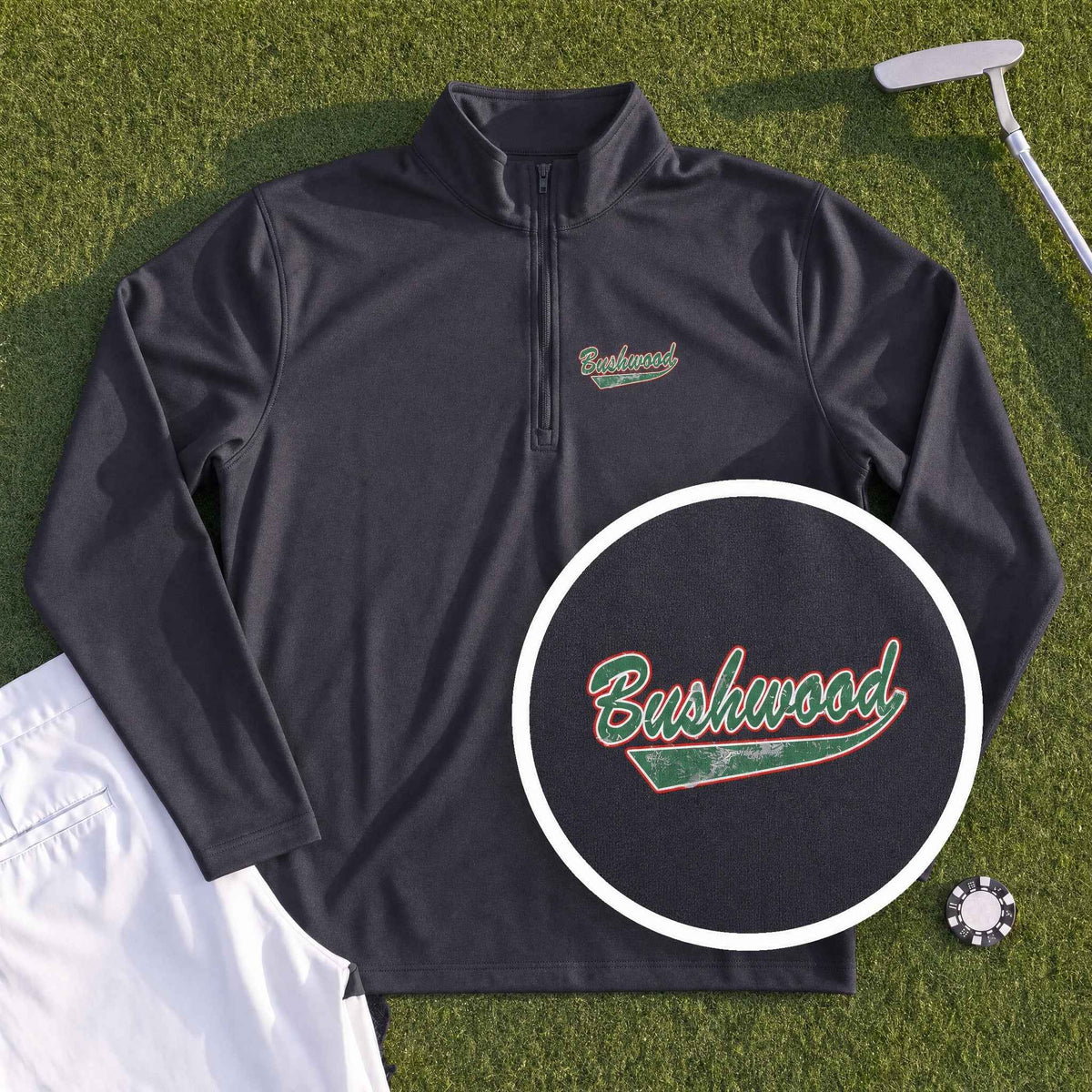 Bushwood Jersey Quarter Zip