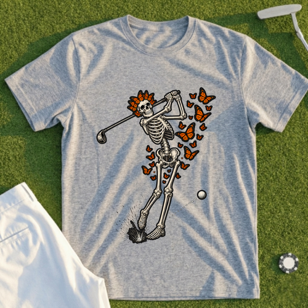 Butterfly Skeleton Swing Tee