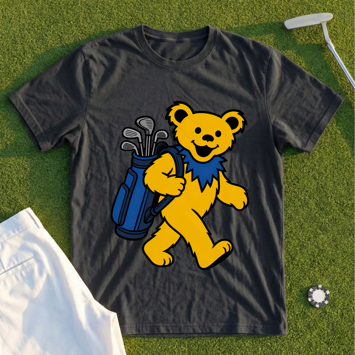 Caddie Bear Loop Tee