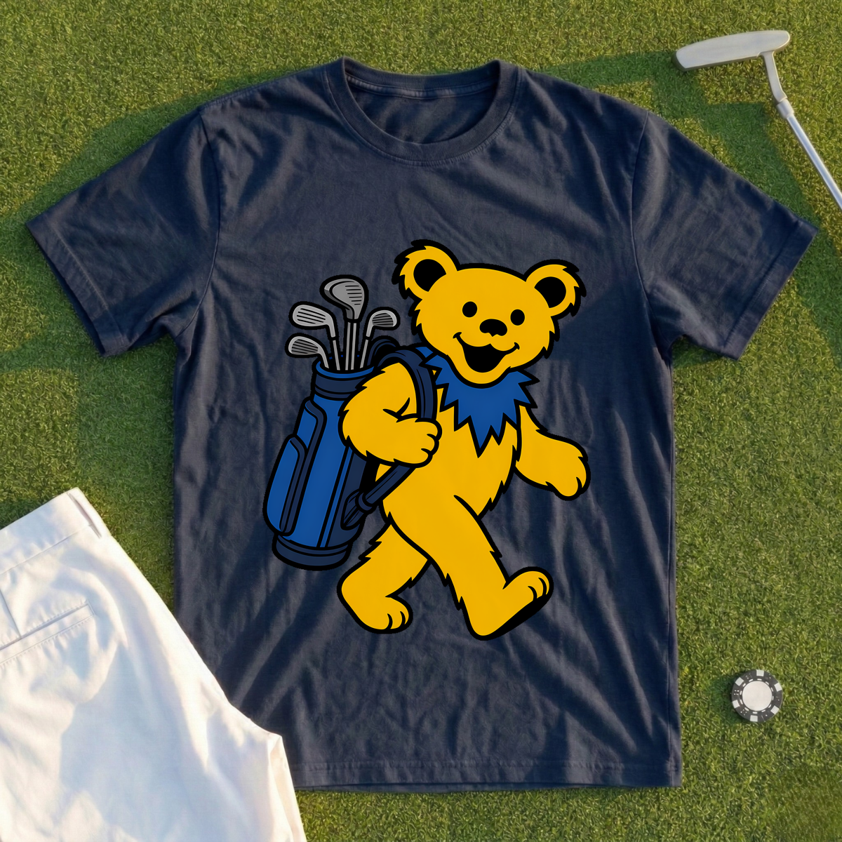 Caddie Bear Loop Tee