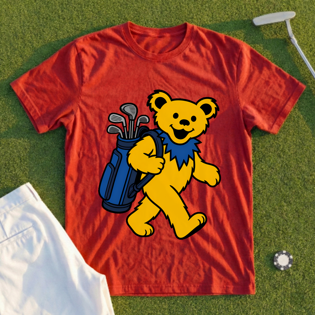 Caddie Bear Loop Tee