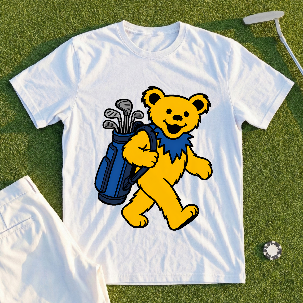 Caddie Bear Loop Tee