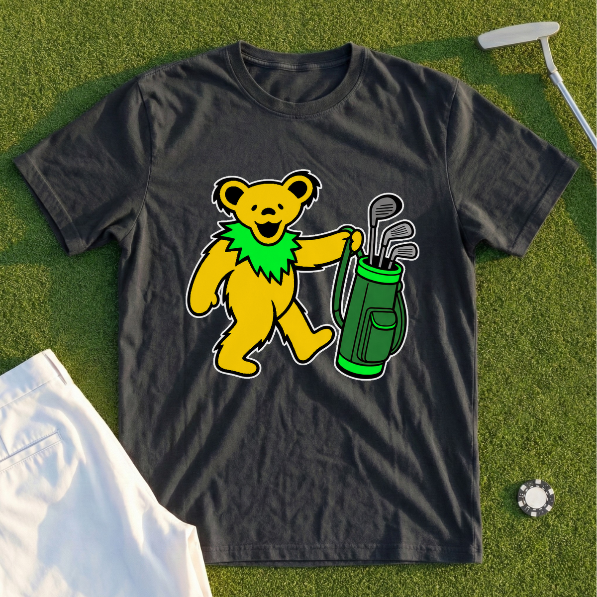 Caddie Bear Tee
