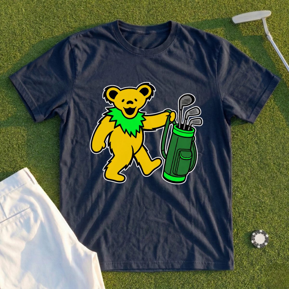 Caddie Bear Tee