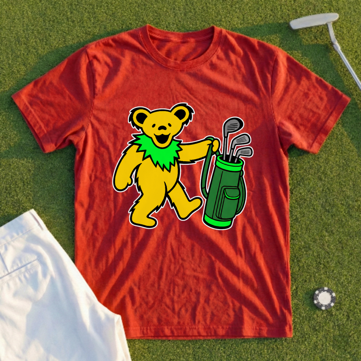 Caddie Bear Tee