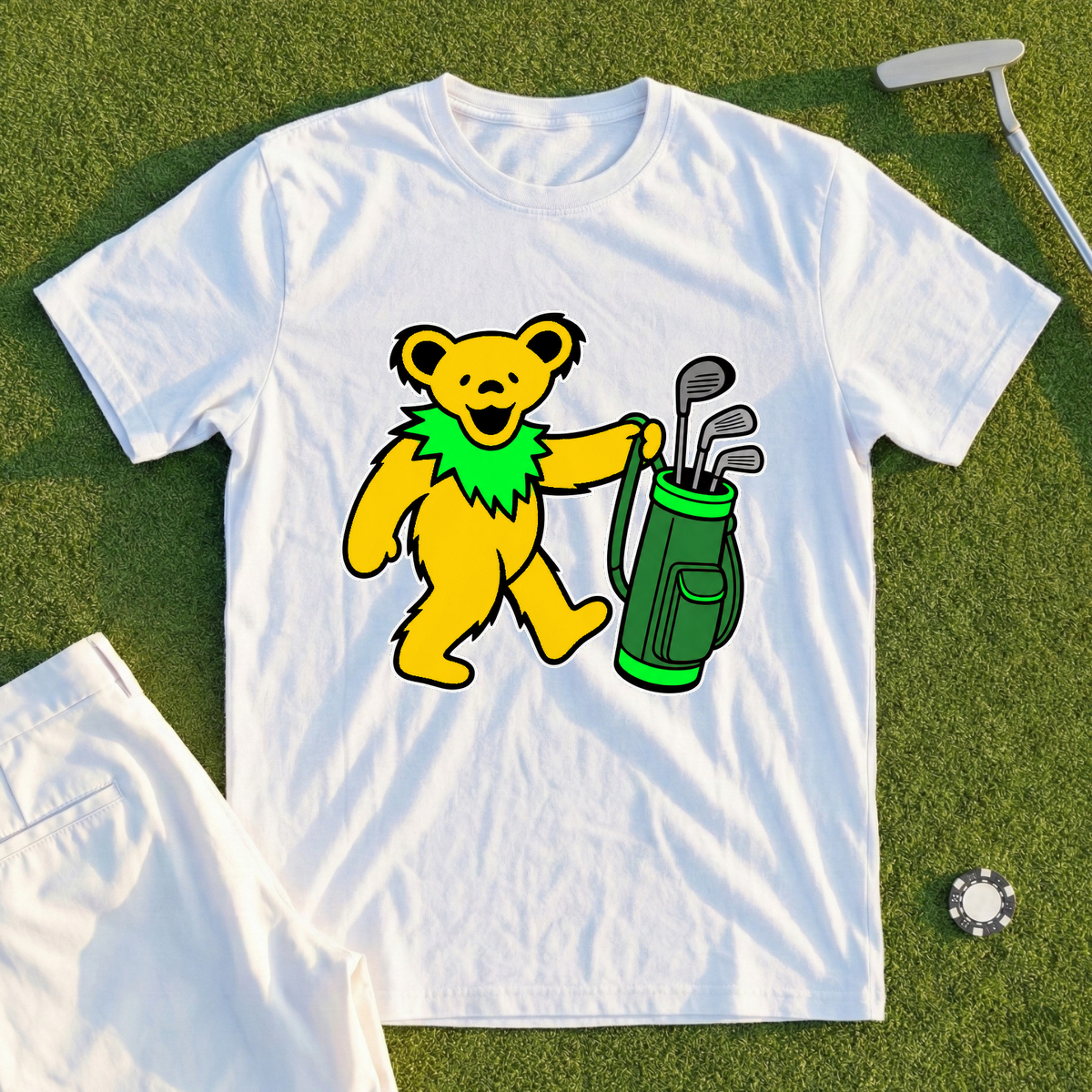 Caddie Bear Tee