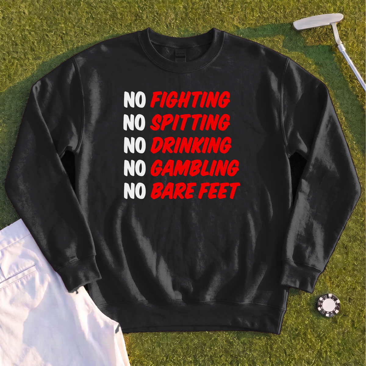 Caddyshack Rules Sweatshirt