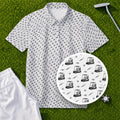 Cart Convoy Performance Print Polo
